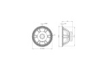 B&C Speakers 18TBW100 – Subwoofer 18" – 8 Ohm – Terminali Push Button