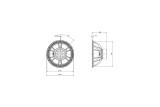 B&C Speakers 18DS115 – Subwoofer 18" – 8 Ohm – Terminali Push Button