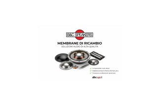 B&C Speakers MMDTWDCX8 – Membrana di Ricambio per Driver – 8 Ohm