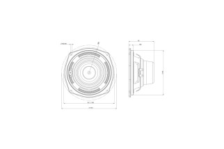 B&C Speakers 6CLA51 – Woofer 6,5" – 16 Ohm - Terminali Faston