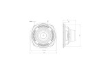 B&C Speakers 6CLA51 – Woofer 6,5" – 16 Ohm - Terminali Faston