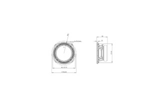 B&C Speakers 6MD38 - Midrange 6,5" - 8 Ohm – Terminali Faston