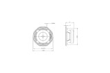 B&C Speakers 8PE21 - Midrange 8" - 16 Ohm – Terminali Faston