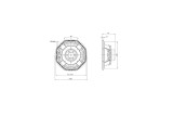 B&C Speakers 8NDL51 - Woofer 8" - 8 Ohm – Terminali Faston