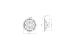 B&C Speakers 8CL51 - Woofer 8" - 4 Ohm – Terminali Faston