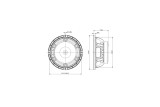 B&C Speakers 10FW64 - Woofer 10” - 8 Ohm – Terminali Faston