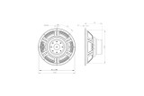 B&C Speakers 10CLA76 - Woofer 10” - 8 Ohm – Terminali Faston