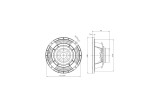 B&C Speakers 10MBX64 - Midbass 10” - 8 Ohm – Terminali Faston