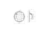 B&C Speakers 320K/C-A - Fullrange 12" - 16 Ohm - Terminali Faston