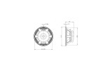 B&C Speakers 12PE32 - Woofer 12" - 8 Ohm - Terminali Push Button