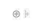 B&C Speakers 12HPL76 - Woofer 12" - 8 Ohm - Terminali Push Button