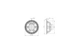 B&C Speakers 12NDL88 - Woofer 12” - 8 Ohm – Terminali Faston