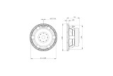 B&C Speakers 12FG100 - Subwoofer 12" - 4 Ohm - Terminali Push Button