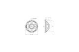 B&C Speakers 15CL76 - Woofer 15" - 4 Ohm – Terminali Faston