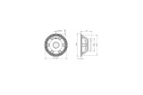 B&C Speakers 15TBW100 - Subwoofer 15" - 4 Ohm – Terminali Push Button