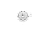 B&C Speakers 12CX32 – Coassiale 12" – 8 Ohm – Terminali Push Button
