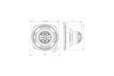 B&C Speakers 5CXN36 – Coassiale 5" – 16 Ohm – Terminali Faston