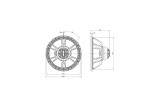 B&C Speakers 15CXN88 – Coassiale 15" – 8 Ohm – Terminali Faston