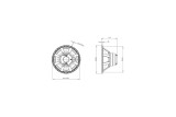 B&C Speakers 15CX40 – Coassiale 15" – 8 Ohm – Terminali Push Button