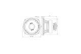 B&C Speakers 5FCX44 – Coassiale 5" – 16 Ohm – Terminali Faston