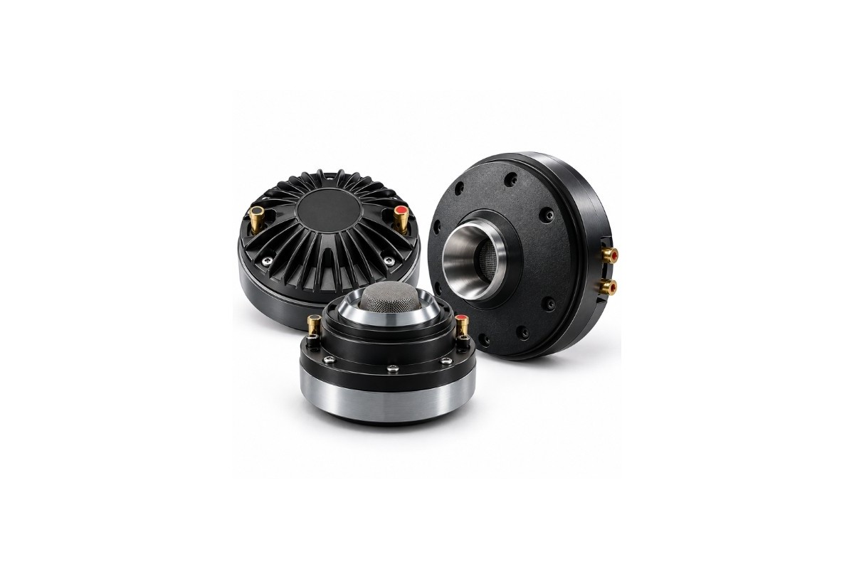 B&C Speakers DE250 – Driver a Compressione 1" – 8 Ohm – Terminali Faston