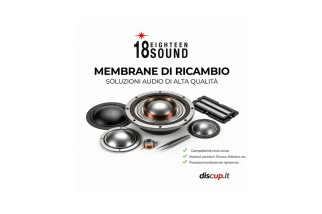 18 Sound D-KIT ND4015Ti2 – Membrana di Ricambio per Driver – 8 Ohm