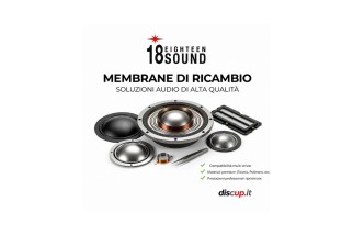18 Sound D-KIT ND1070/ND1090/HD1050 – Membrana di Ricambio per Driver – 16 Ohm