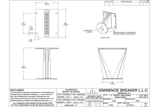 Eminence LA-WG14 Tromba Line Array