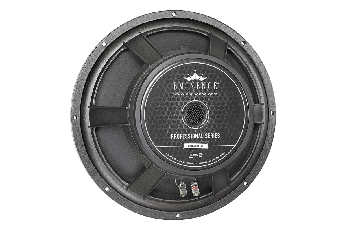 Eminence OMEGA PRO-15A Woofer 15" 8 Ohm - Terminali Push Button