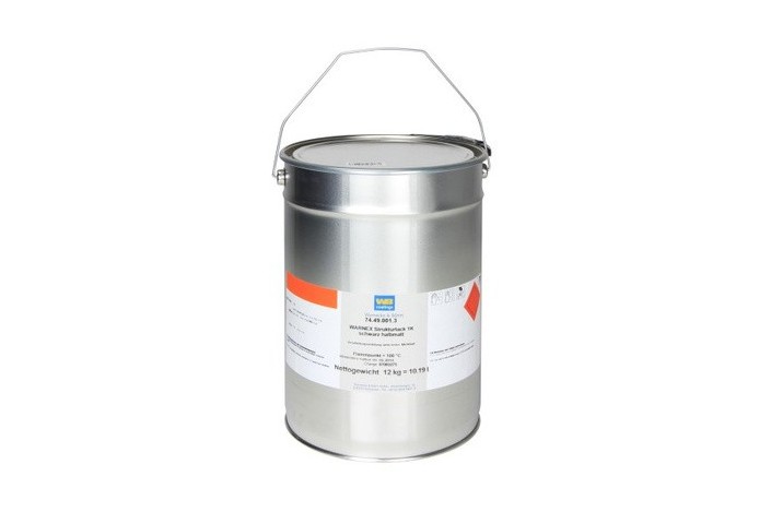 Vernice Warnex nera 12 kg