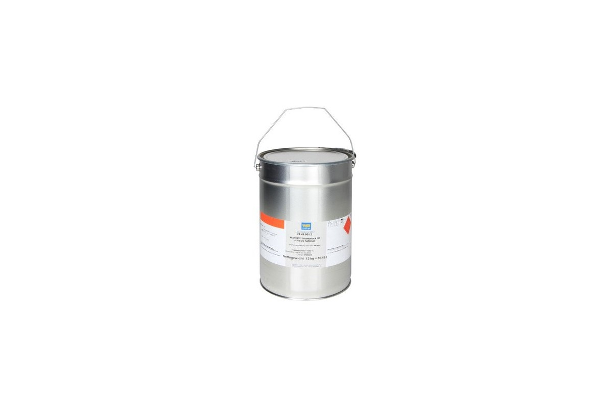 Vernice Warnex nera 12 kg