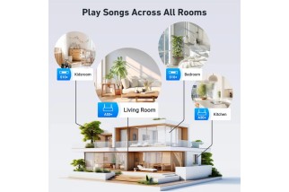 Arylic S10+ – Network Player WiFi Multiroom – Ricevitore Audio Streaming Hi-Fi