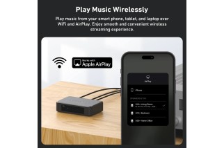 Arylic S10+ – Network Player WiFi Multiroom – Ricevitore Audio Streaming Hi-Fi