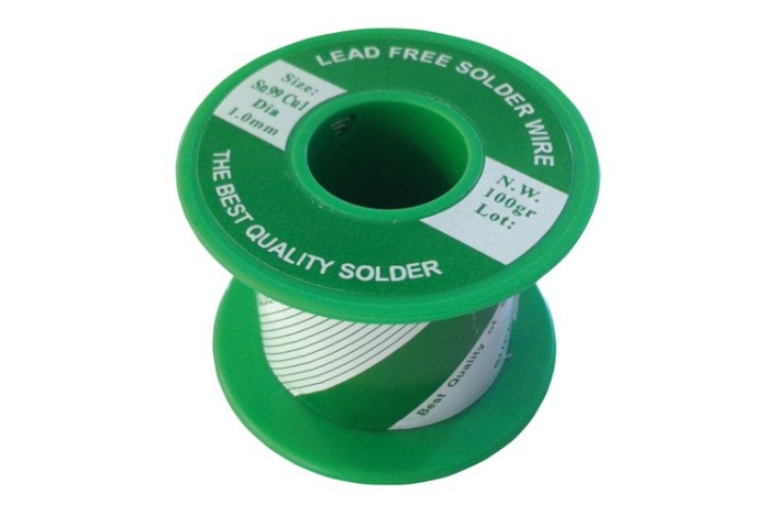 Stagno in rocchetto LEAD FREE 99/1 1,0mm 500gr