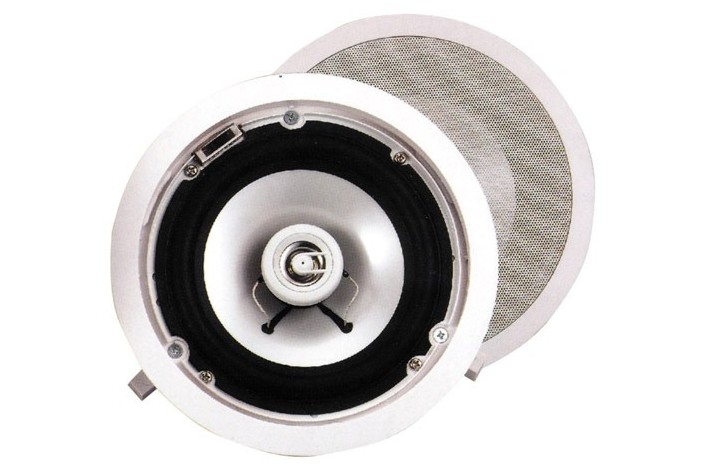 Diffusori coppia rotondi da controsoffitto 80W 8Ohm/100V bianchi CL165RT