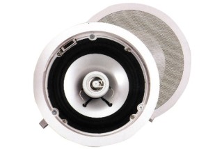 Diffusori coppia rotondi da controsoffitto 80W 8Ohm/100V bianchi CL165RT