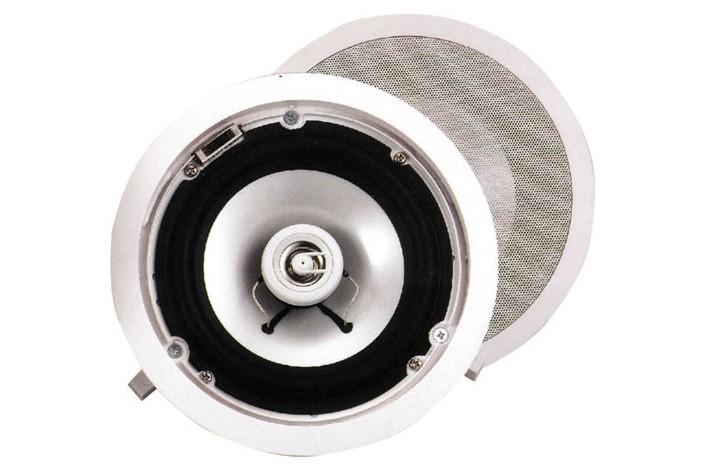 Diffusori coppia rotondi da controsoffitto 50W 8Ohm/100V bianchi CL130RT