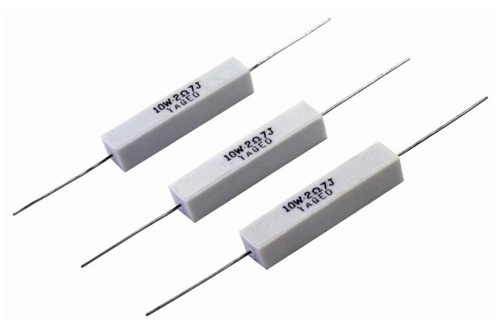 RESISTENZE CERAMICHE A FILO  10W-5% YCR Ciare