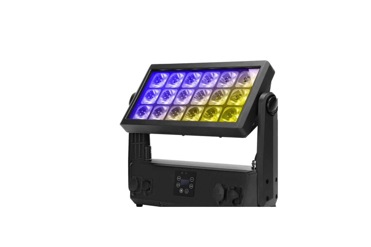 MLIGHT M-THUNDER B18 IP – Testa Mobile LED Professionale per Eventi Indoor e Outdoor